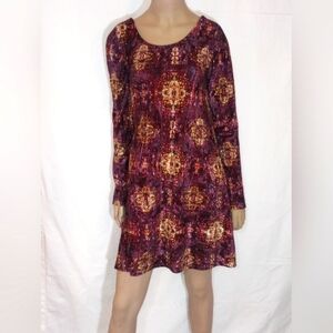 Earthbound purple velvet dress